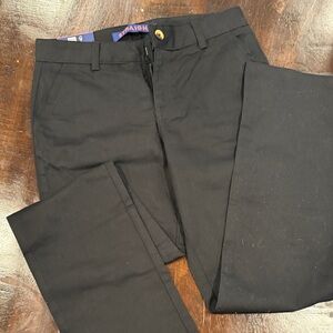 French Toast girls black chinos
